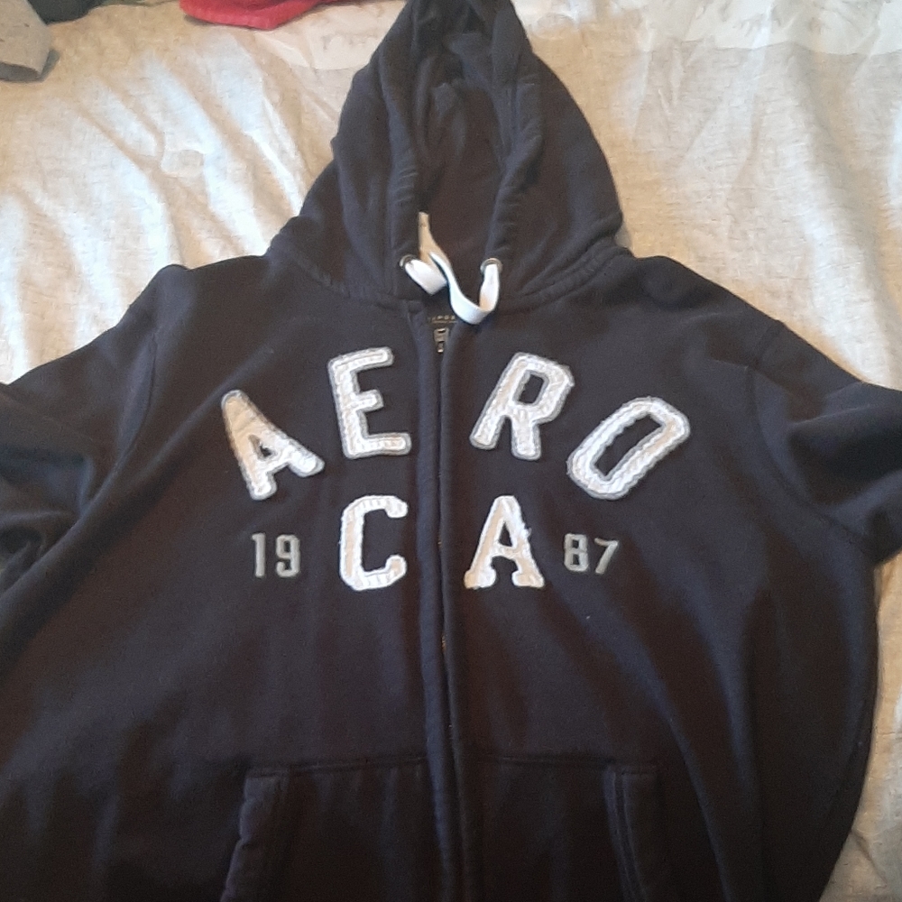Black Aeropostale jacket.